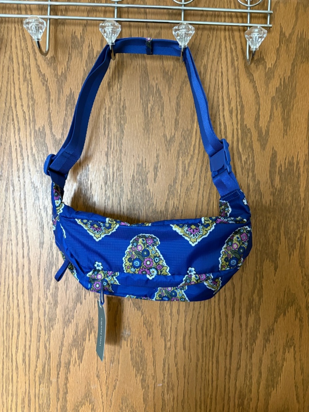 Vera Bradley Royal Blue Floral Crossbody Bag